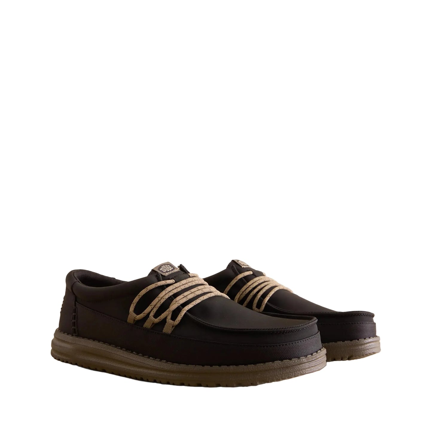 Men's Hey Dude Wally Guare Shoes Major Brown Multi