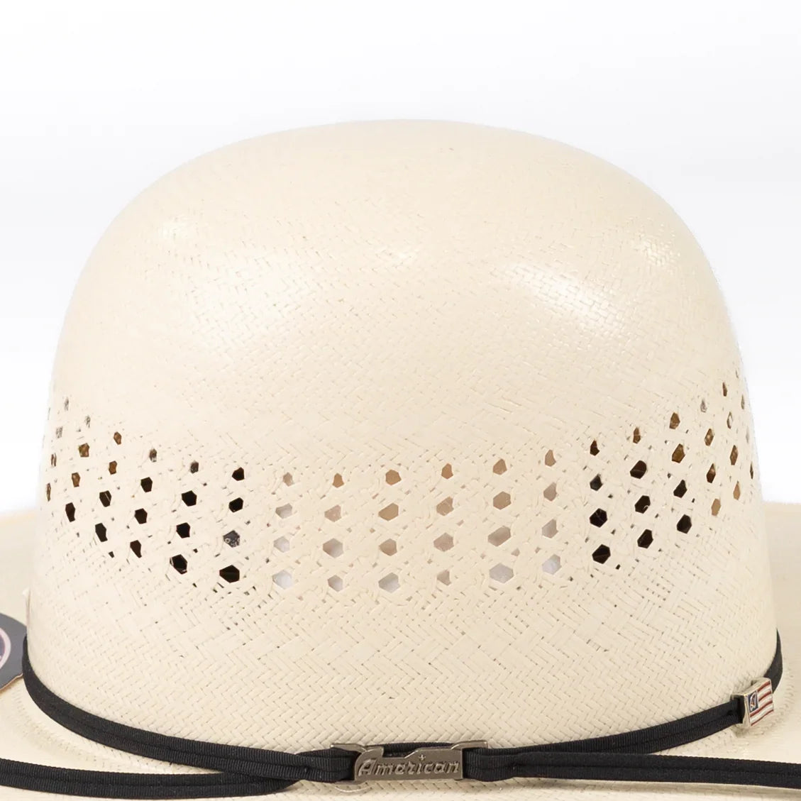 American Hat Company 7710 5" Straw Hat - Long Oval