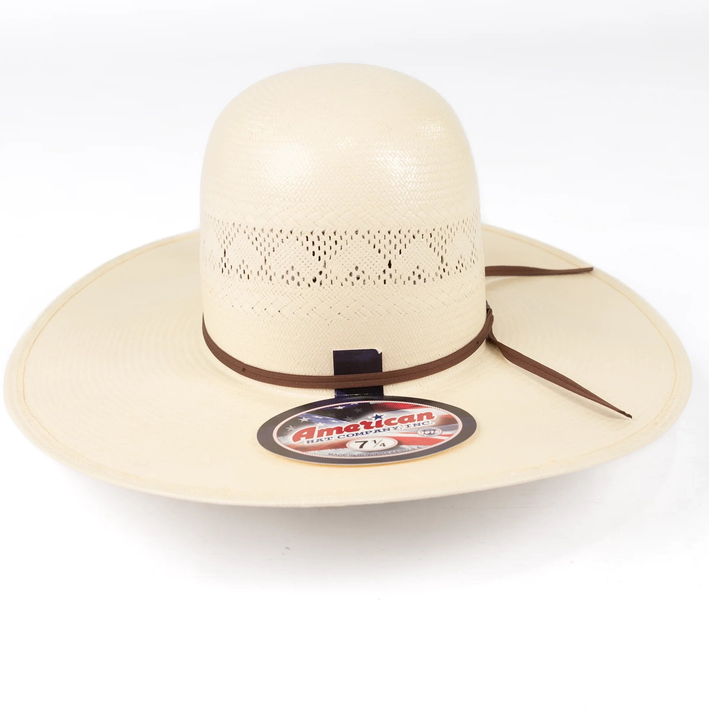 American Hat Company 8110 4.5" Straw Hat - Long Oval