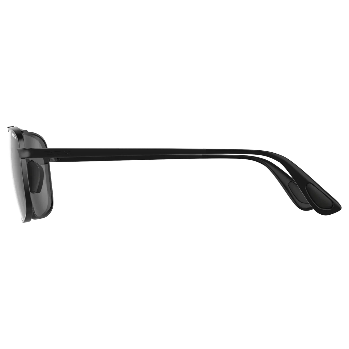 Bex Accel Black and Gray Sunglasses S140BKGY