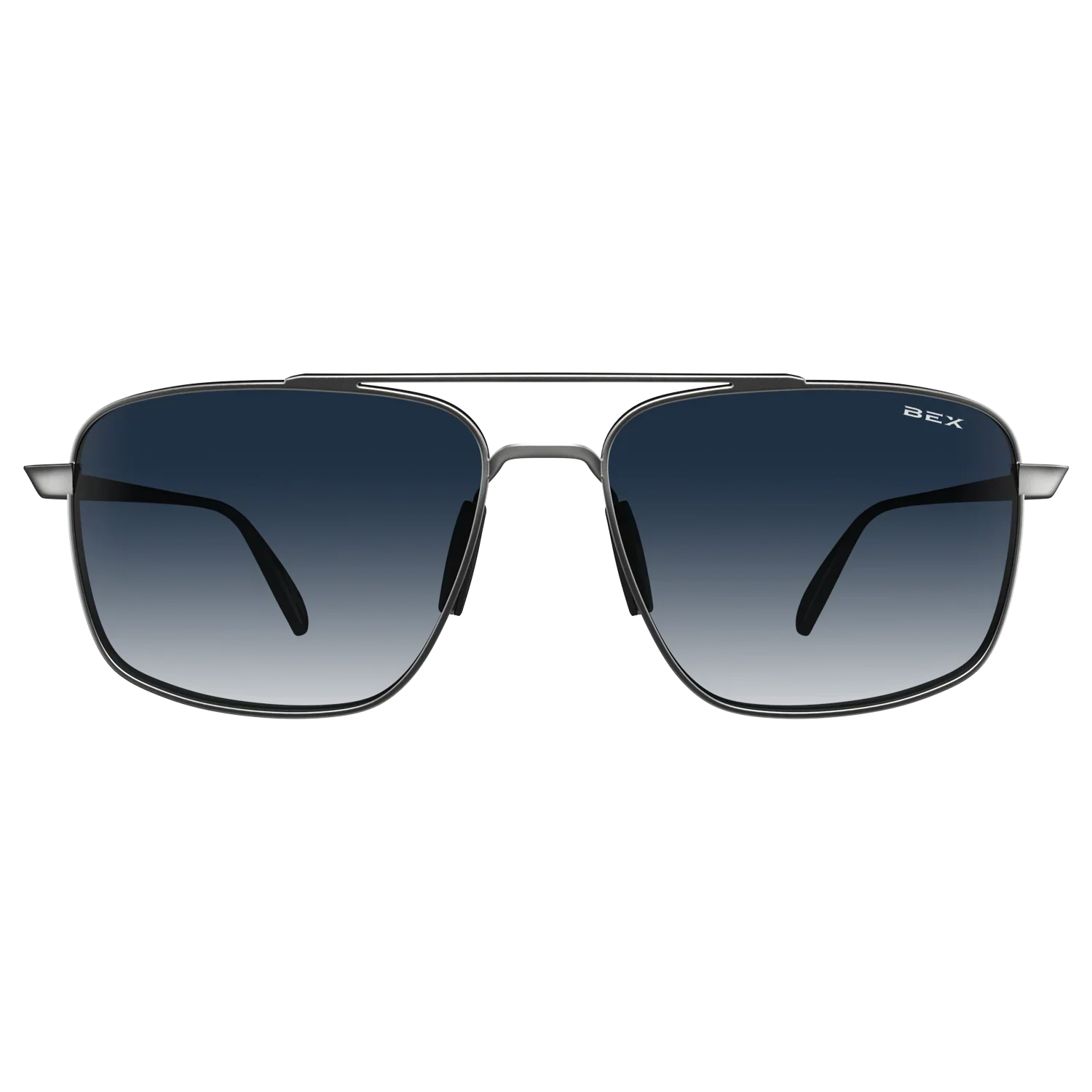 Bex Accel Silver/ Sapphire Sunglasses S140SLSP