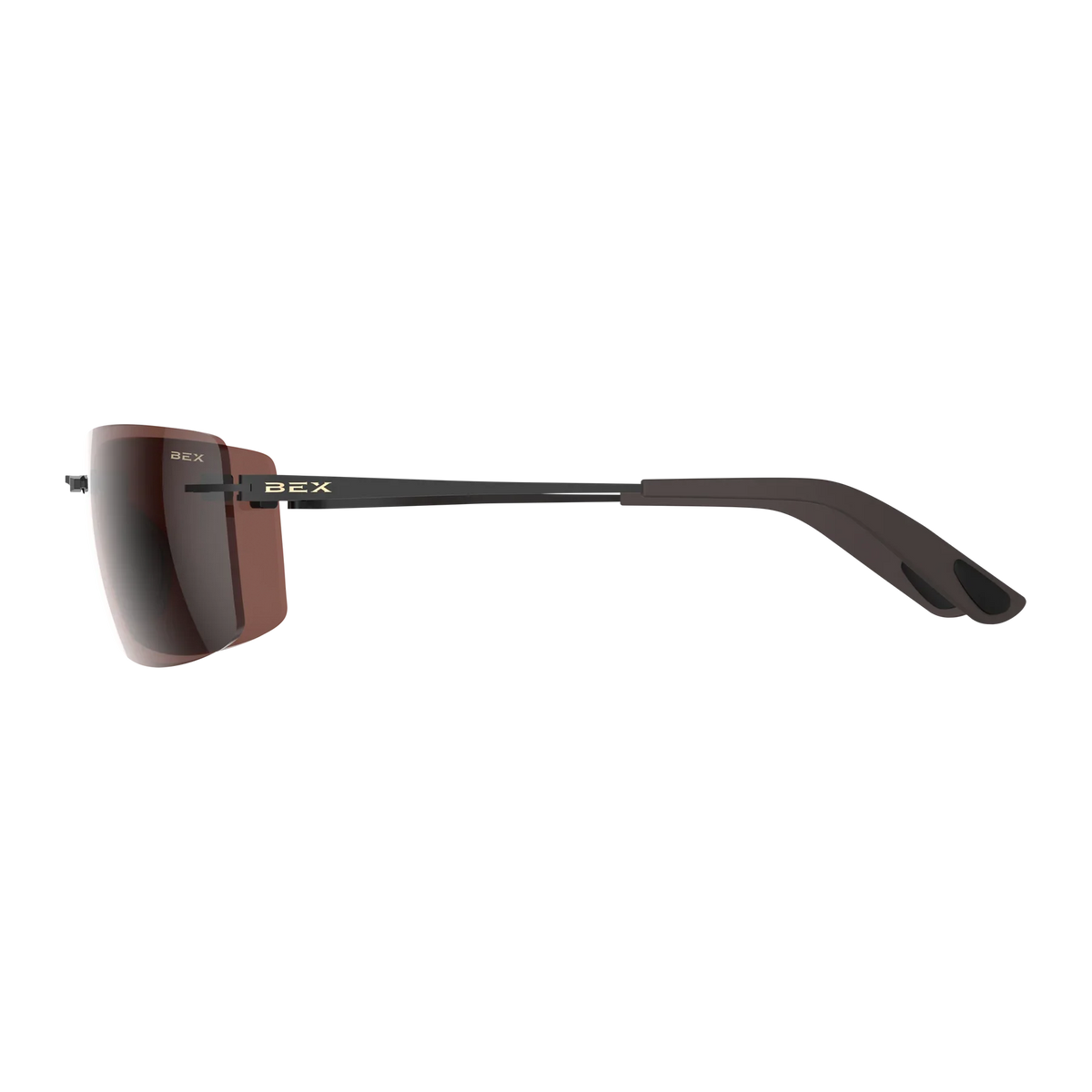 Bex Black, Brown and Silver Fynnland XL OTG Sunglasses S162BBS