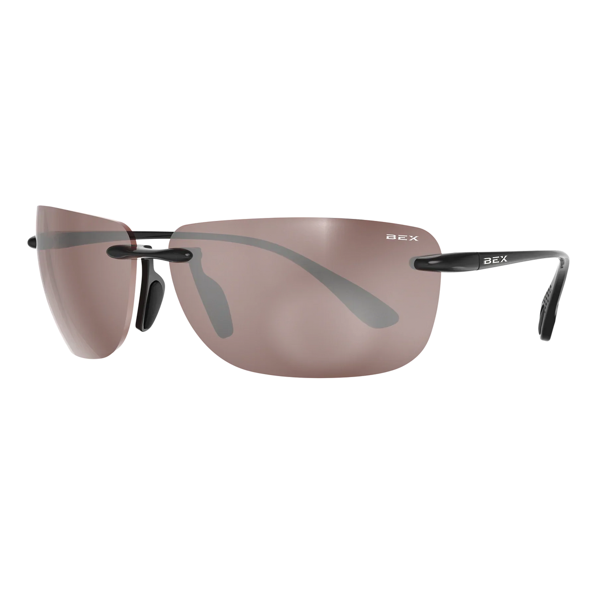 Bex Black Brown and Silver Jaxyn XL OTG Sunglasses S165BBS