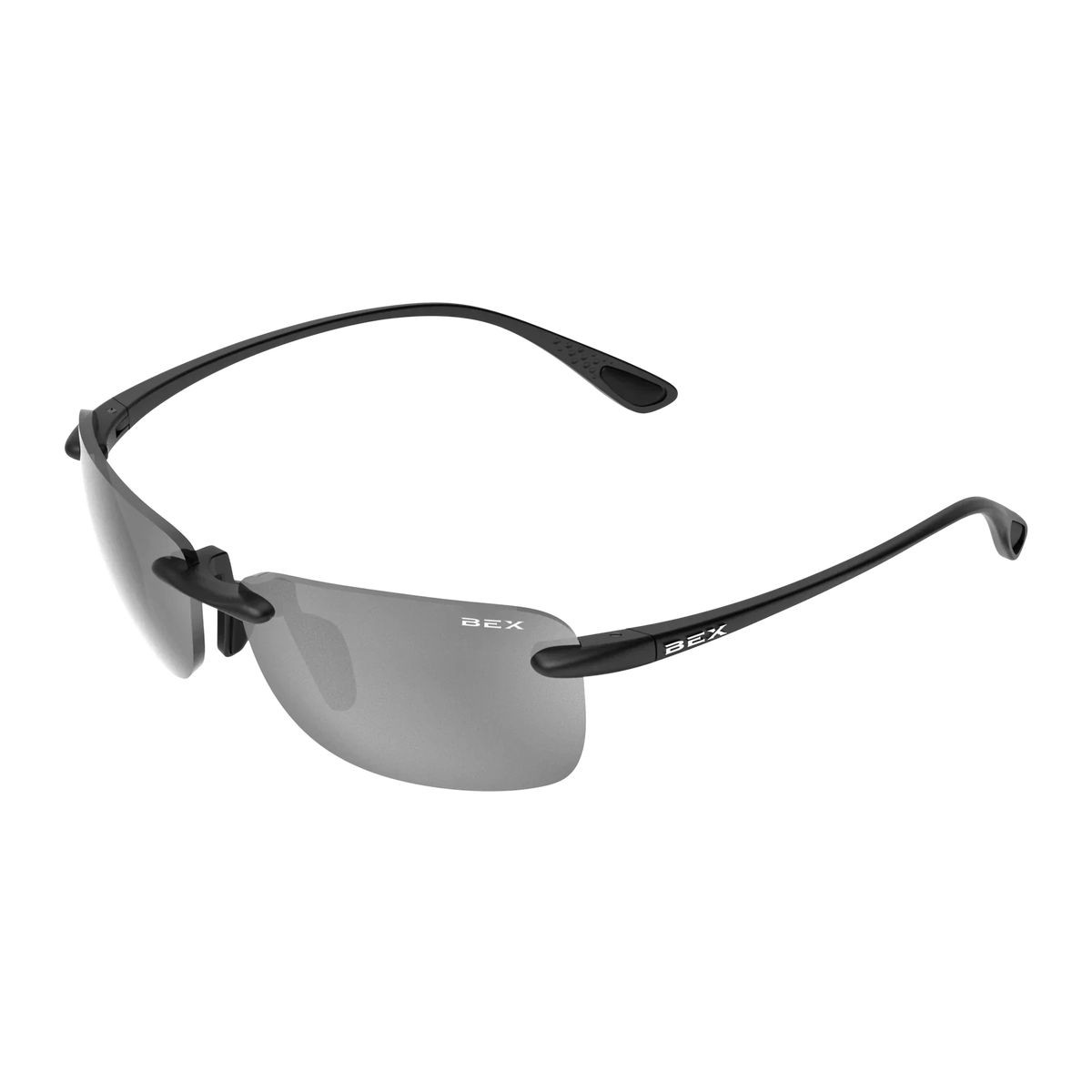 Bex Black, Gray and Silver Jaxyn X OTG Sunglasses S164BGS
