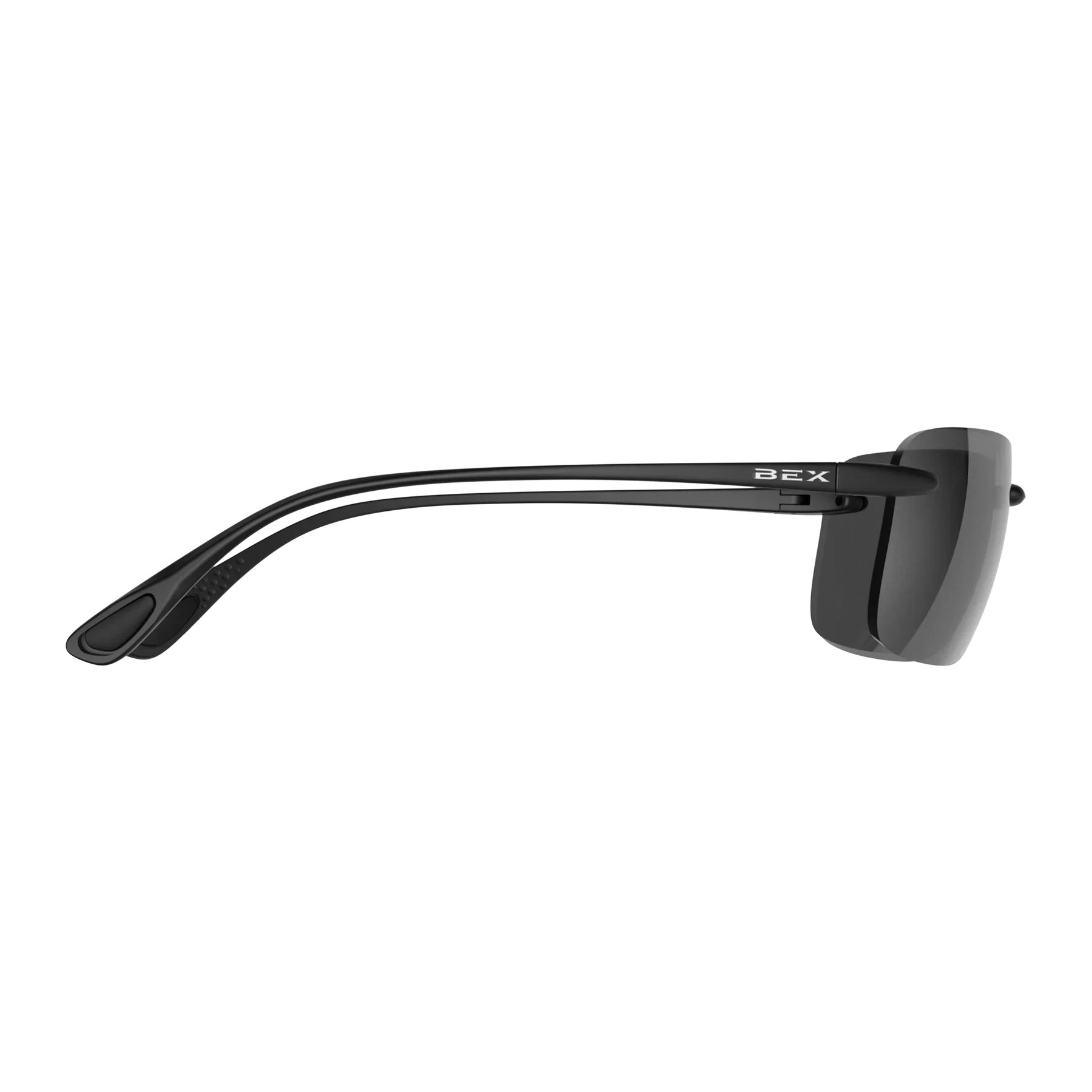 Bex Black, Gray and Silver Jaxyn X OTG Sunglasses S164BGS