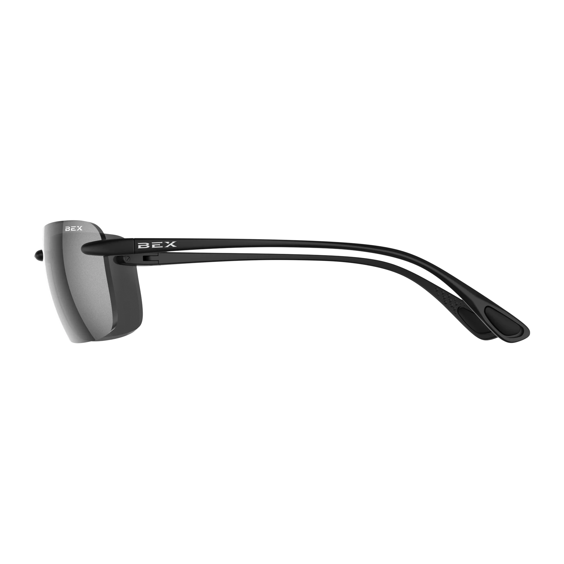 Bex Black, Gray and Silver Jaxyn X OTG Sunglasses S164BGS