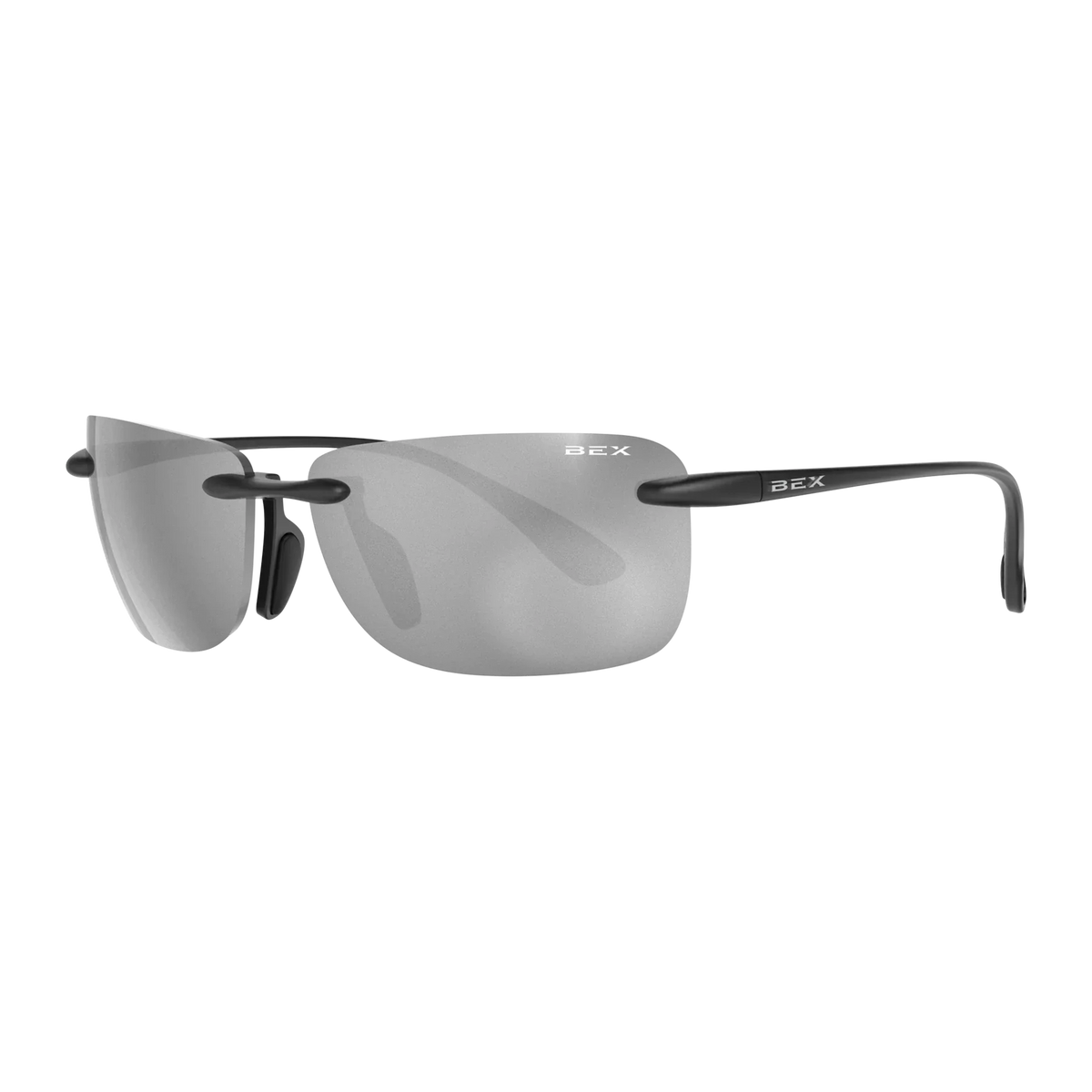 Bex Black, Gray and Silver Jaxyn X OTG Sunglasses S164BGS