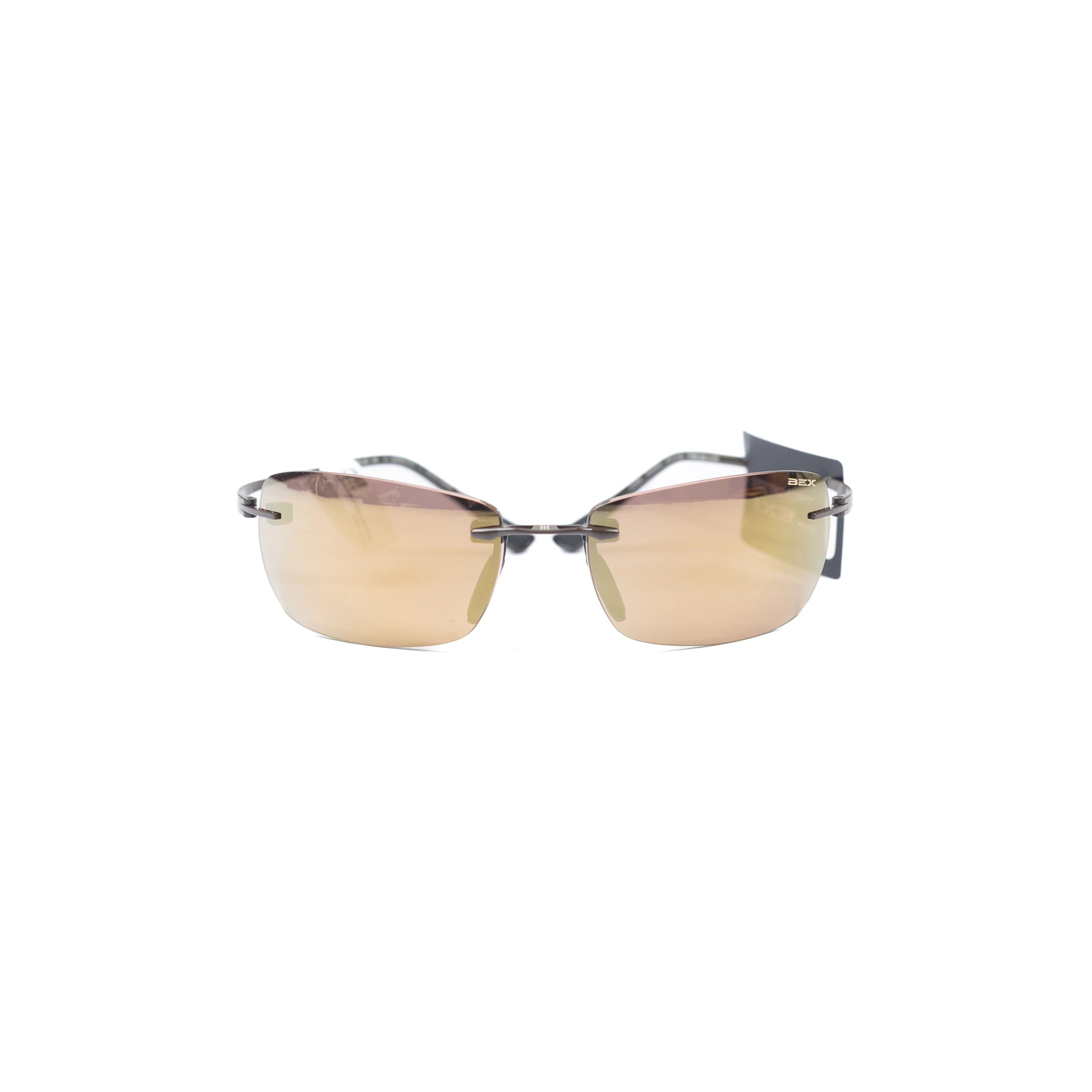 Bex Brown and Gold Fynnland X Sunglasses S161BBG
