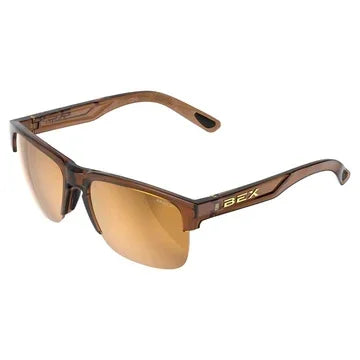 Bex Brown and Gold Wildyrd Square Sunglasses S139BBG