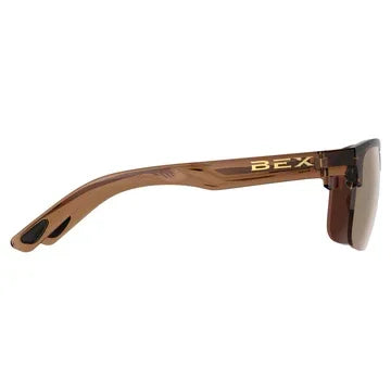Bex Brown and Gold Wildyrd Square Sunglasses S139BBG