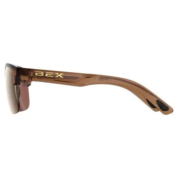 Bex Brown and Gold Wildyrd Square Sunglasses S139BBG