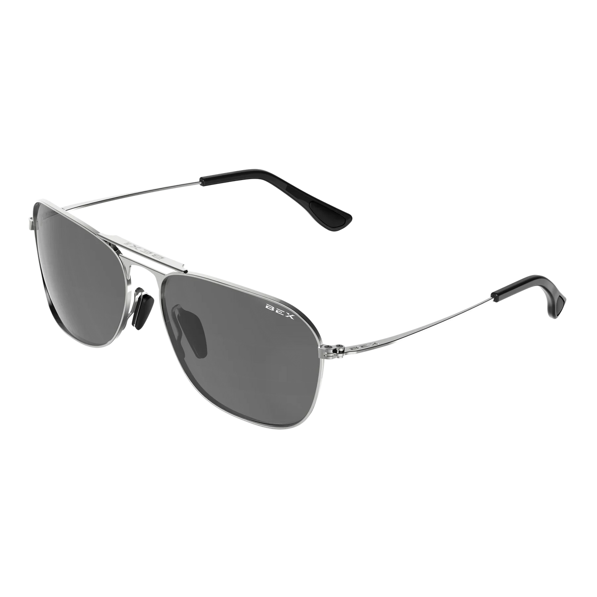 Bex Silver and Gray Ranger OTG Sunglasses S171SG