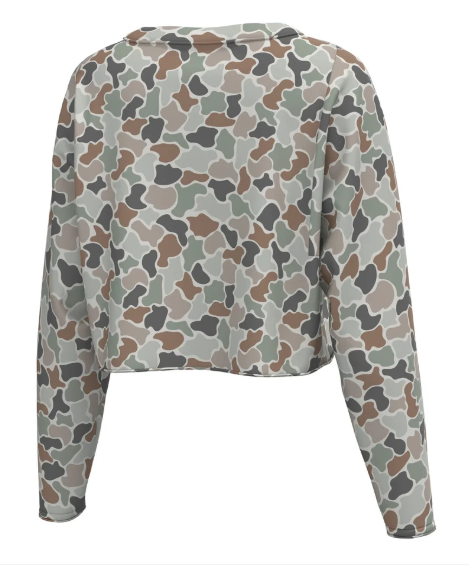 Women's Local Girl Boxy Crop Long Sleeve T-shirt L5112000-FCF