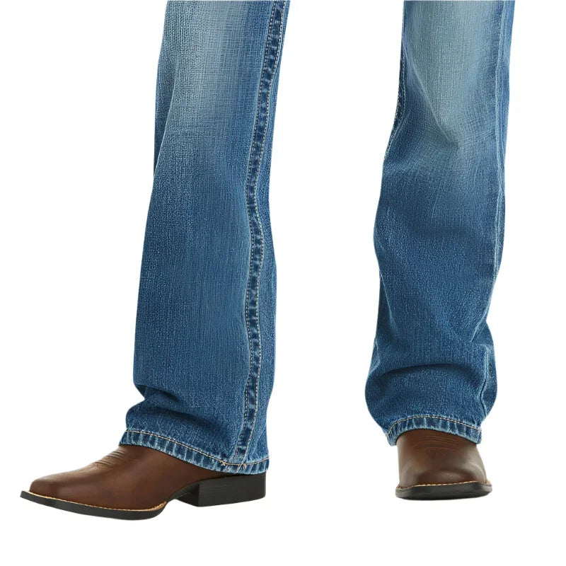 Boy's Ariat B4 Relaxed Boundary Boot Cut Jean 10018345 - Crazy House Western Wear