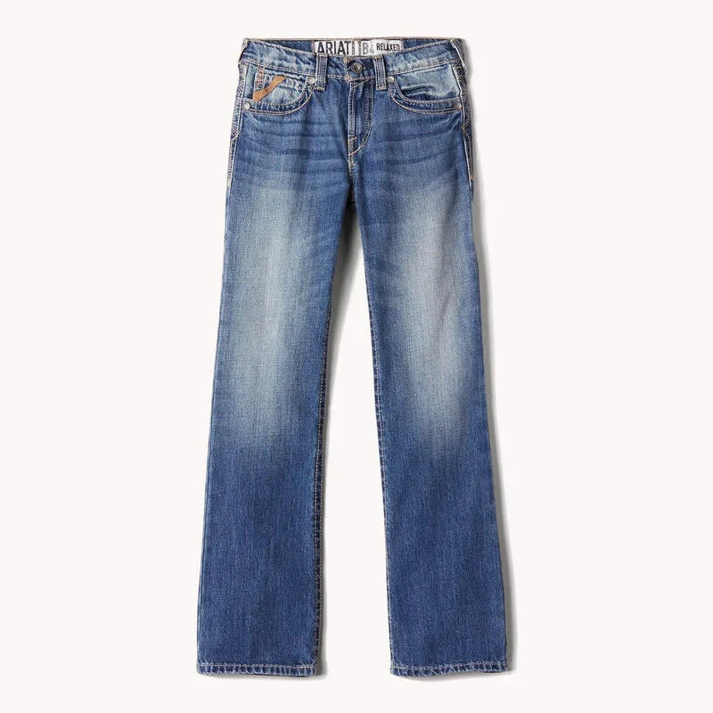 Boy's Ariat B4 Relaxed Boundary Boot Cut Jean 10018345 - Crazy House Western Wear