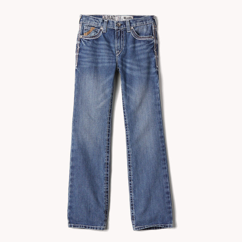 Boy's Ariat B4 Relaxed Coltrane Boot Cut Jean 10021160 - Crazy House Western Wear