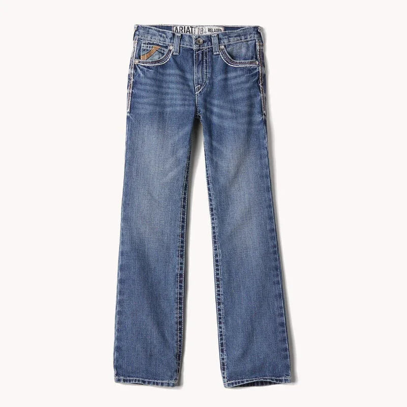 Boy's Ariat B4 Relaxed Coltrane Boot Cut Jean 10021160 - Crazy House Western Wear