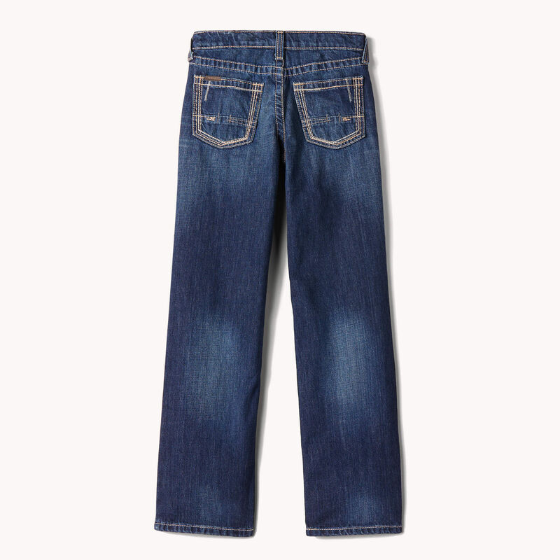 Boy's Ariat B5 Slim Boundary Stackable Straight Leg Jean 10018338 - Crazy House Western Wear