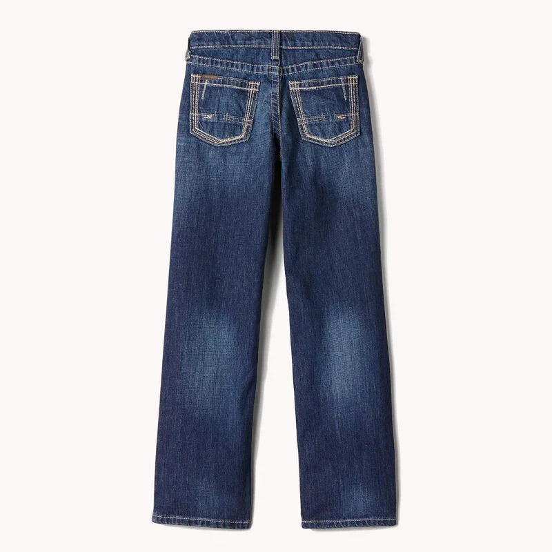 Boy's Ariat B5 Slim Boundary Stackable Straight Leg Jean 10018338 - Crazy House Western Wear