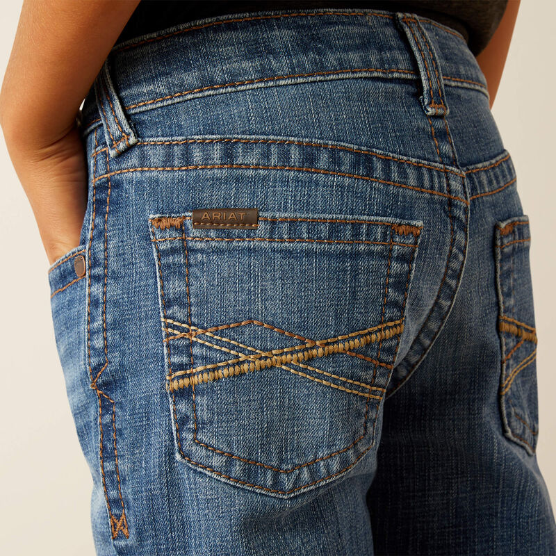 Boy's Ariat B5 Slim Norwich Straight Leg Jeans 10058925 - Crazy House Western Wear