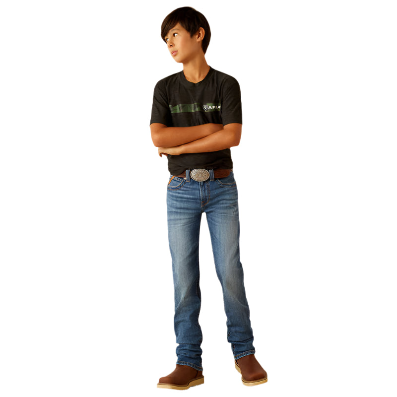 Boy's Ariat B5 Slim Norwich Straight Leg Jeans 10058925 - Crazy House Western Wear