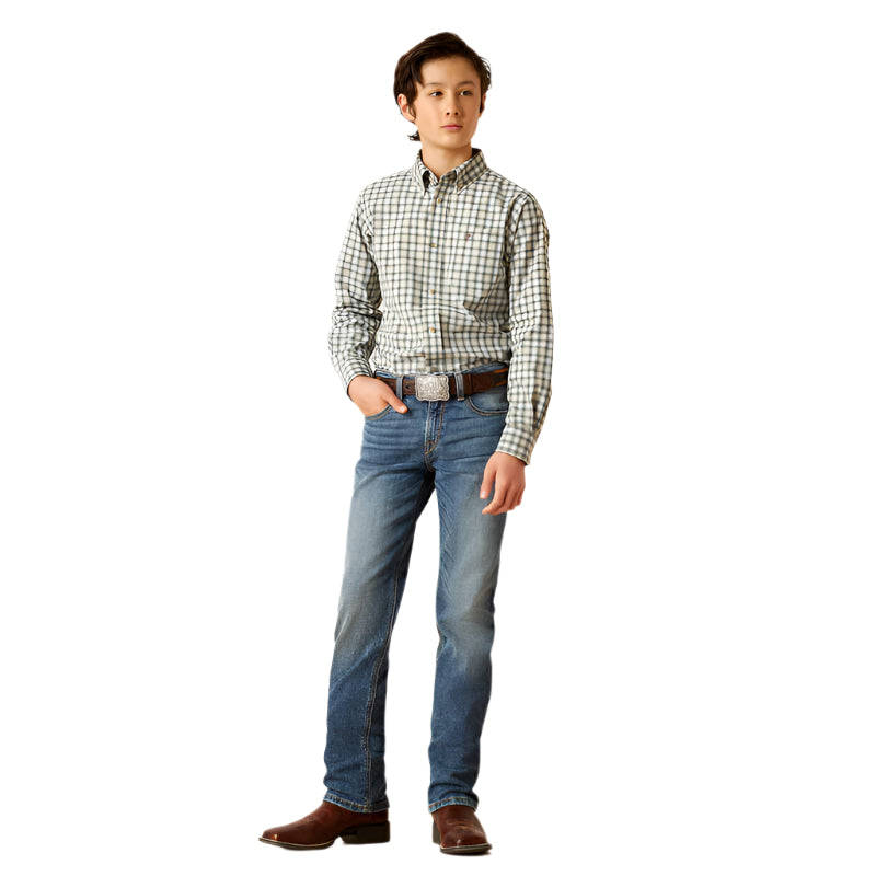 Boy's Ariat B5 Slim Paul Straight Jean 10045383 - Crazy House Western Wear