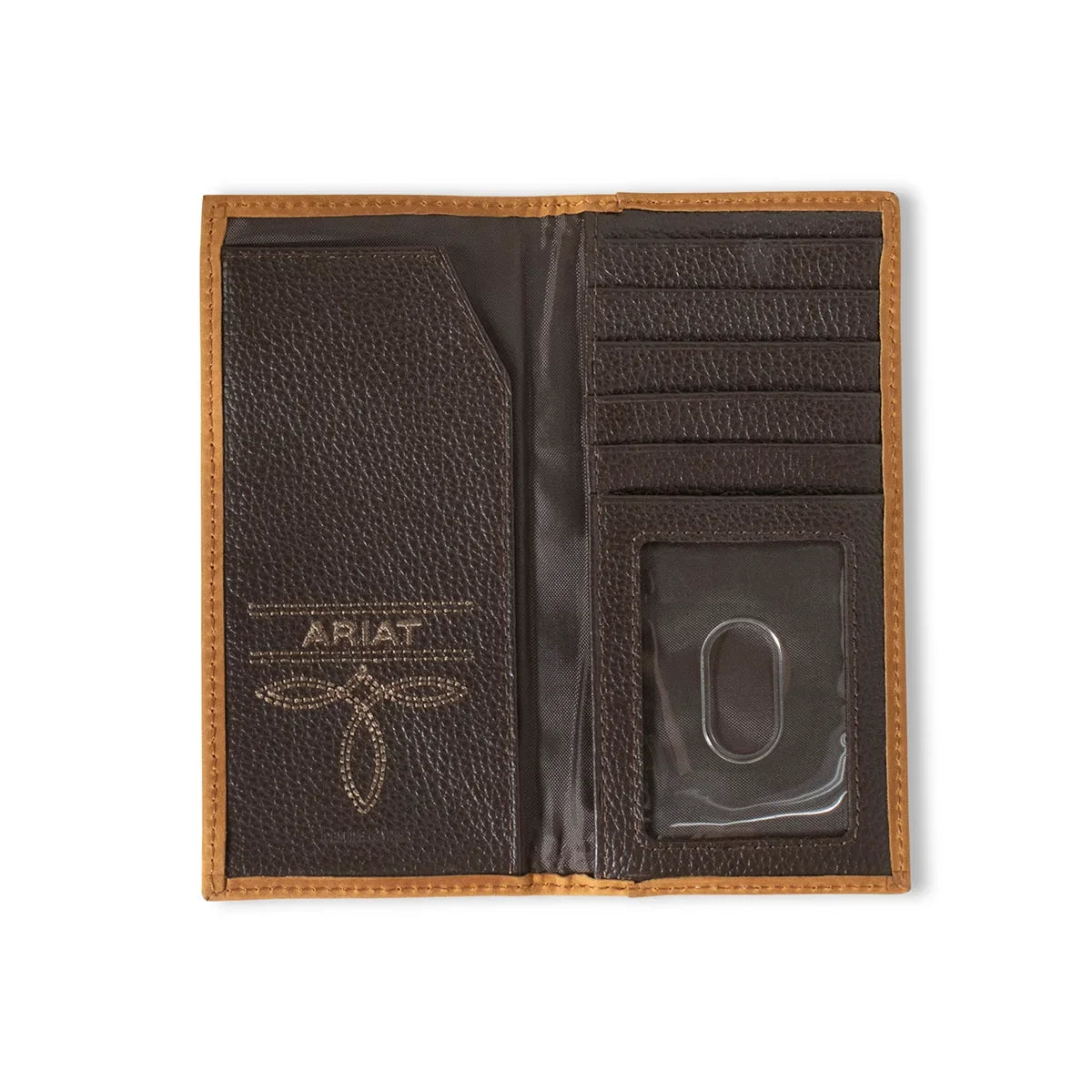 Boy's Ariat Brown Rodeo Style Wallet A3560702 - Crazy House Western Wear