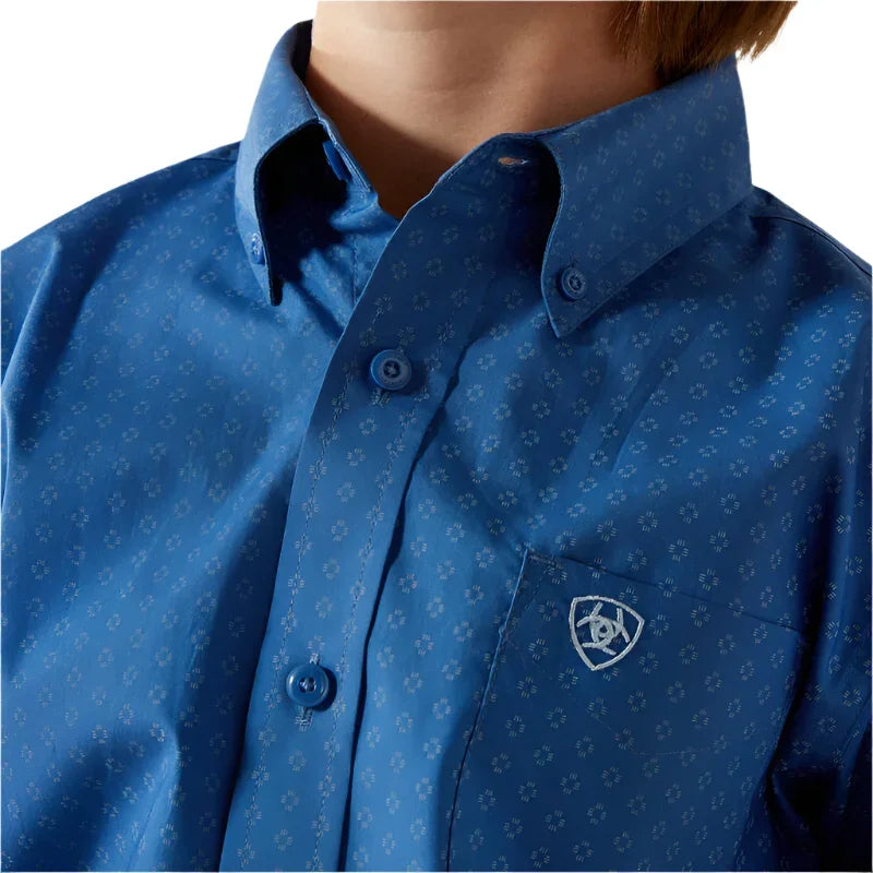Boy's Ariat Stratford Classic Fit Shirt 10062393 - Crazy House Western Wear