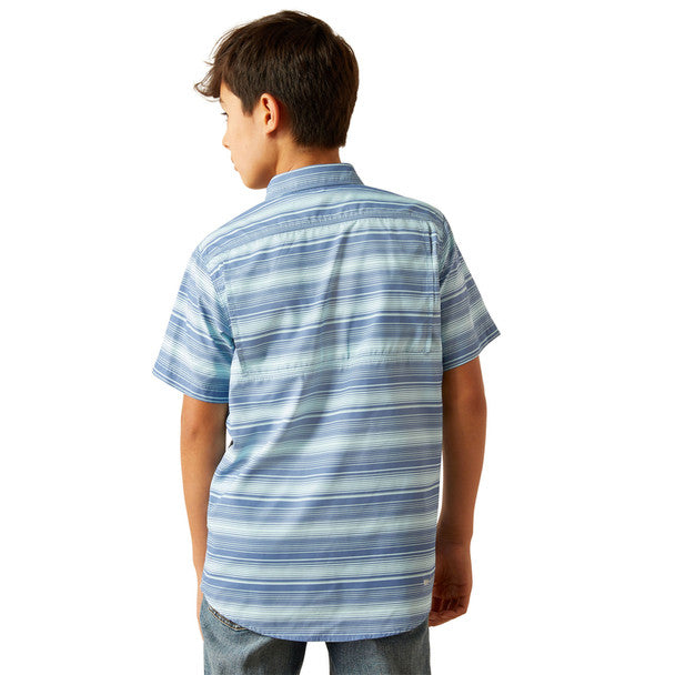 Boy's Ariat Vent tek Outbound Blue Raven 10058828 - Crazy House Western Wear
