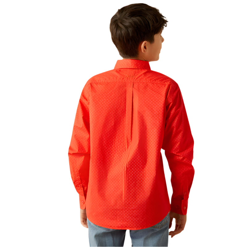 Boy's Ariat Waylen Classic Fit Shirt 10058724 - Crazy House Western Wear
