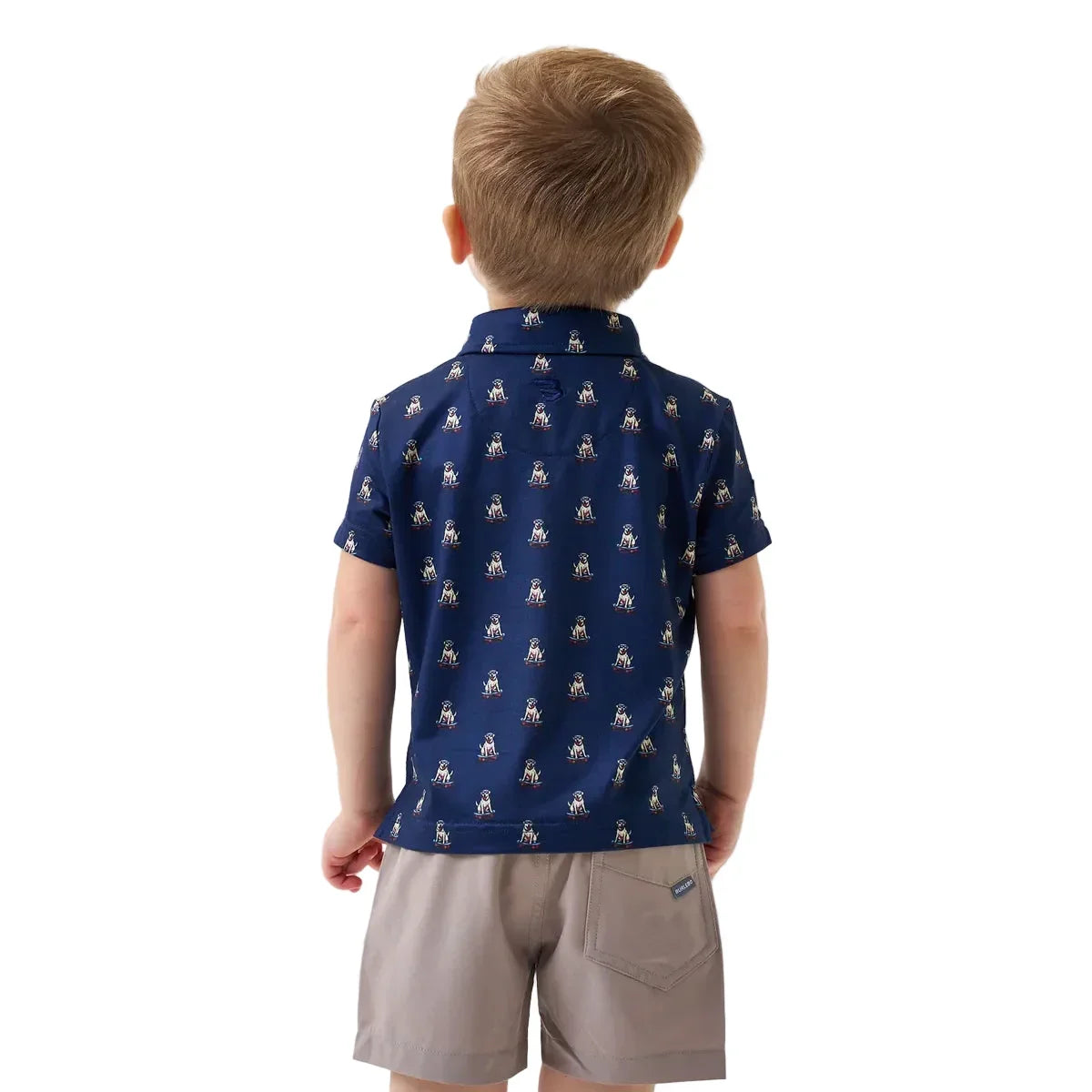 Boy's Burlebo Skate Dog Performance Polo Y-PP-SKDG