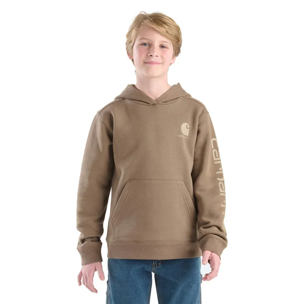 Boy's Carhartt Long Sleeve Graphic Sweatshirt CA6772-CD29