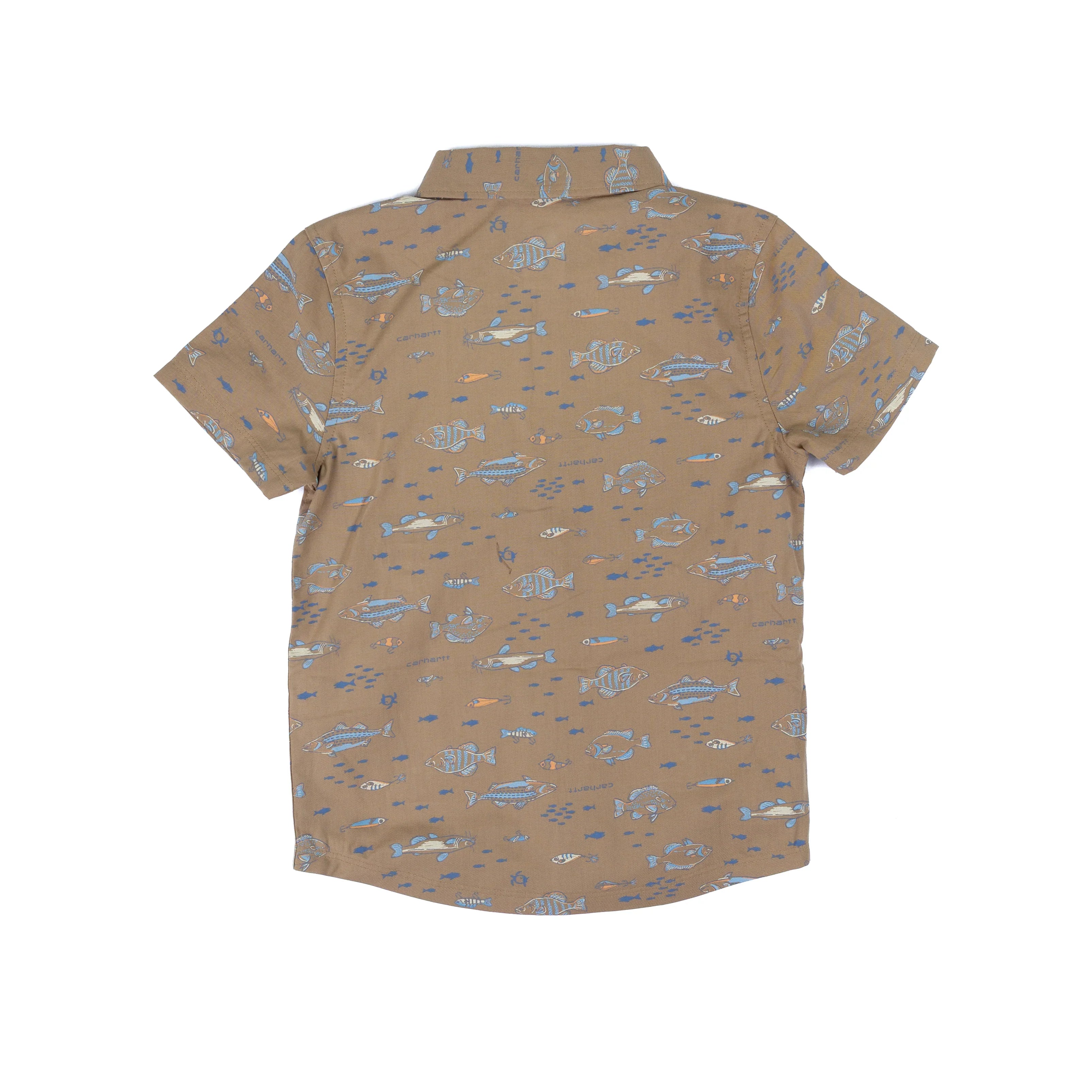 Boy's Carhartt Short Sleeve Button Up and Shorts Set CG8125-HS2