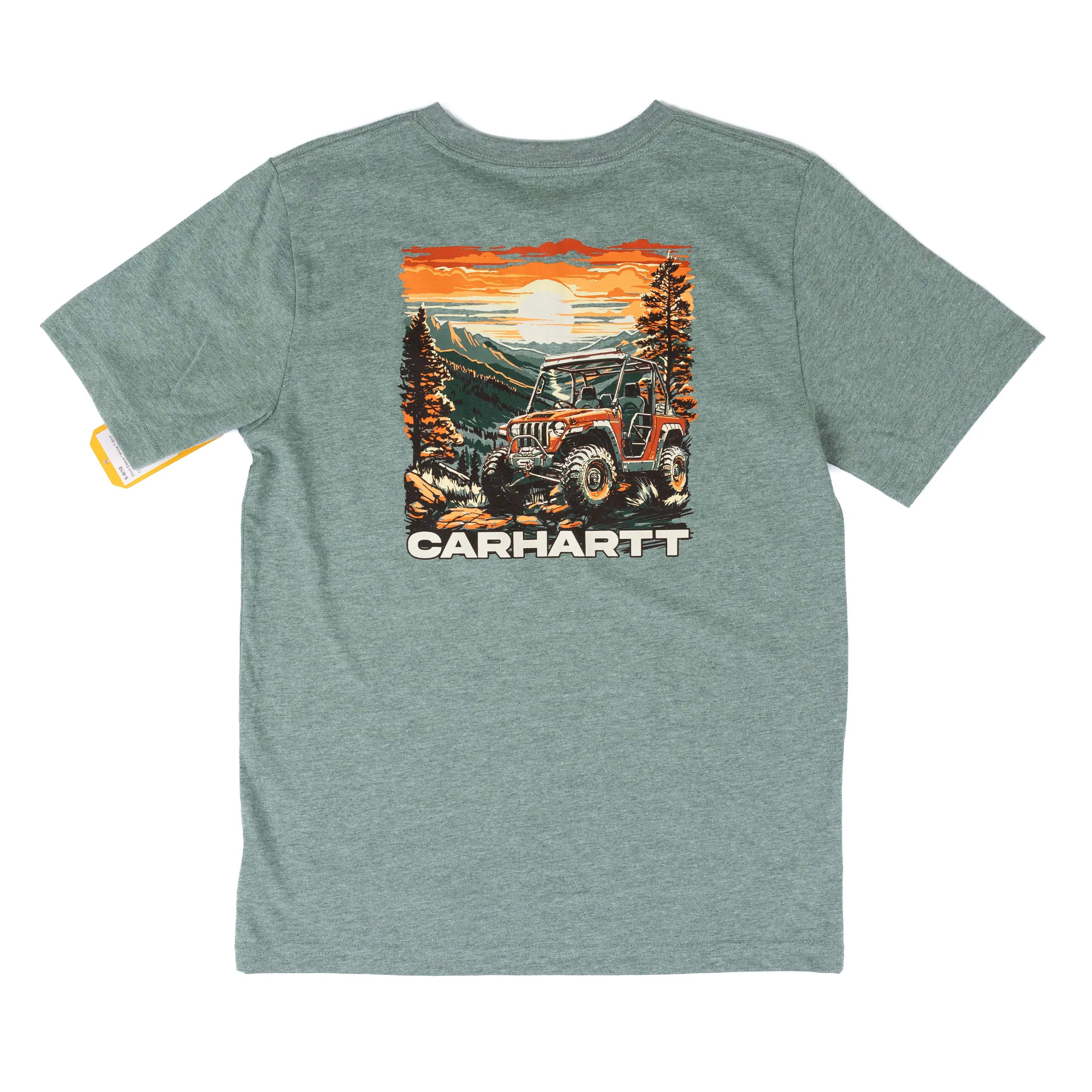 Boy's Carhartt Short Sleeve Vehicle T-shirt CA6803-GP1H