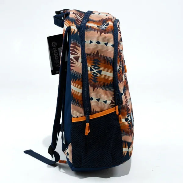 Boy's Hooey Navy and Multicolor Aztec Backpack BP062NVAZ - Crazy House Western Wear