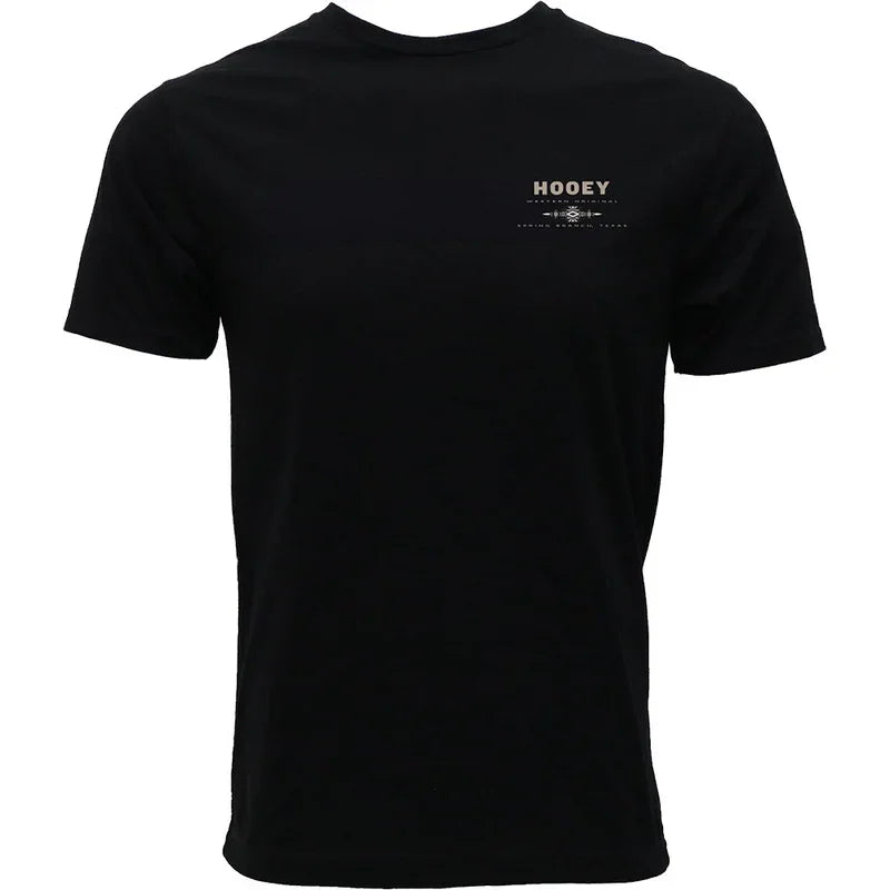 Boy's Hooey "Peyote" Black Hooey T-shirt HT2601BK-Y