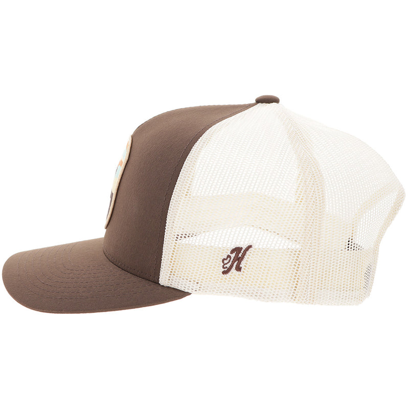 Boy's Hooey Tan and Brown "Cheyenne" Cap 2647T-BRTN-Y