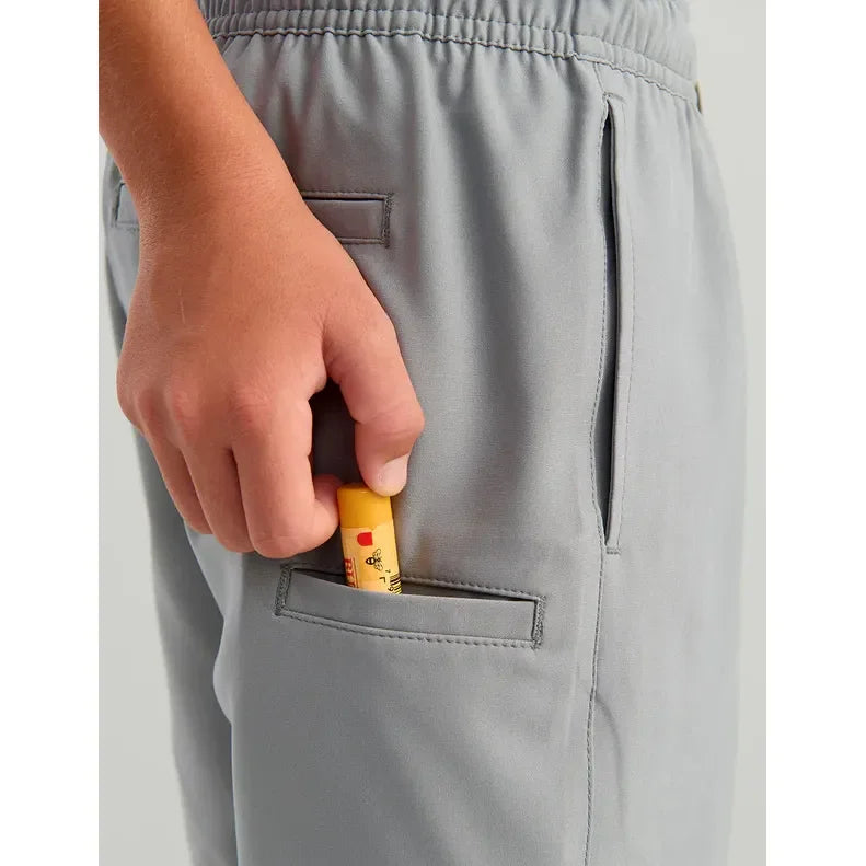 Boy's Huk Sharkskin Pursuit Volley Swim Shorts H7200016-028