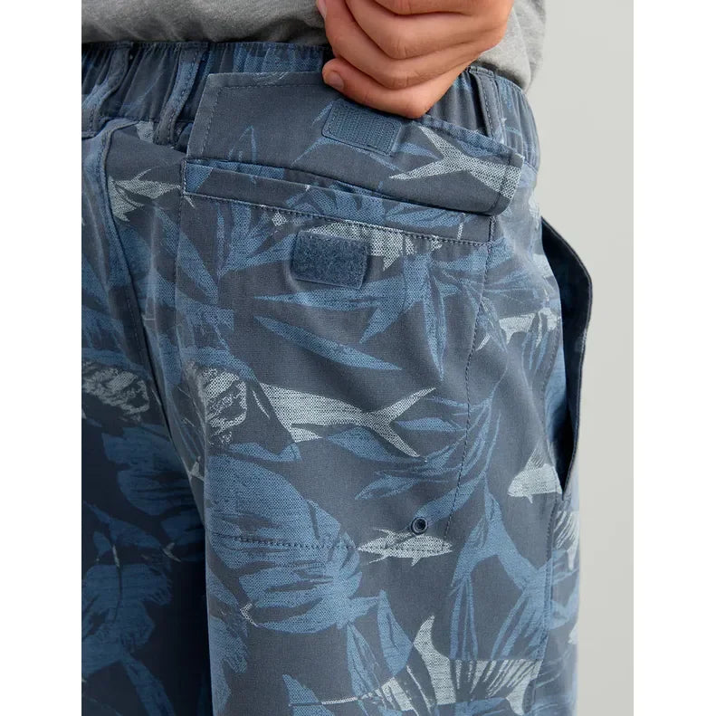 Boy's Huk Shoreside Printed Shorts H7200035-415
