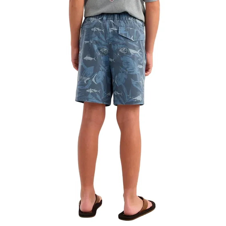 Boy's Huk Shoreside Printed Shorts H7200035-415