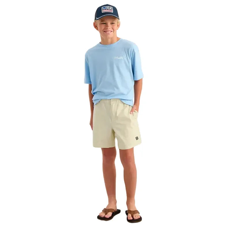 Boy's Huk Silver Birch Shoreside Shorts H7200028-189