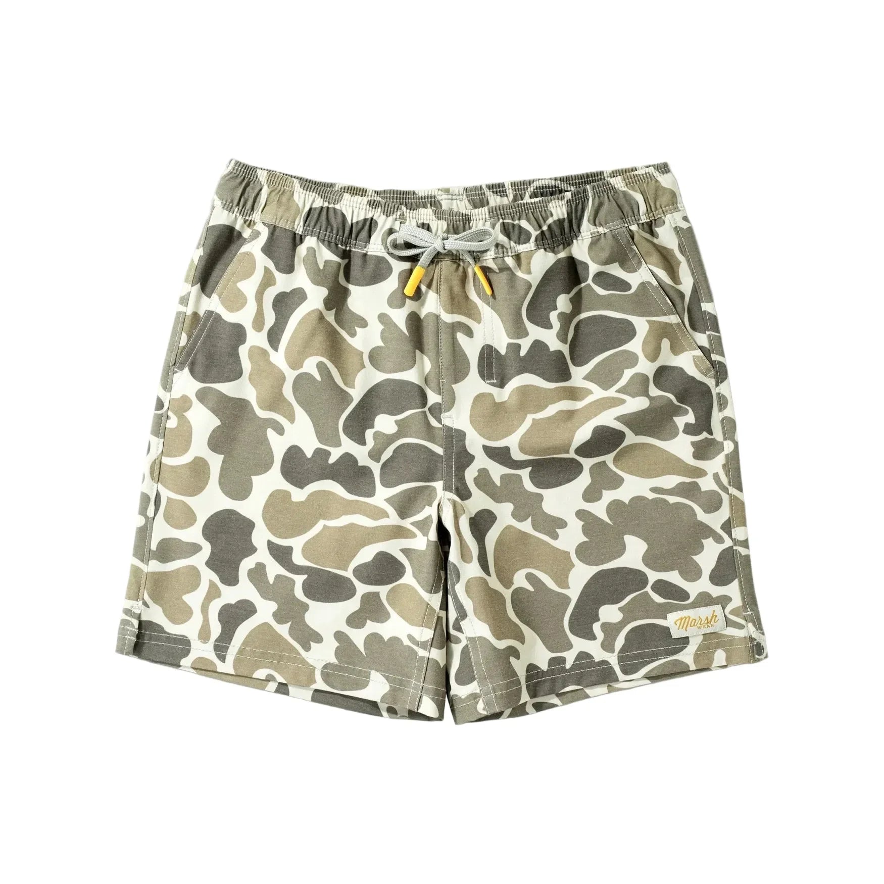 Boy's Marsh Wear Khaki Mallard Fulton Volley Shorts BWS5001-KHMC