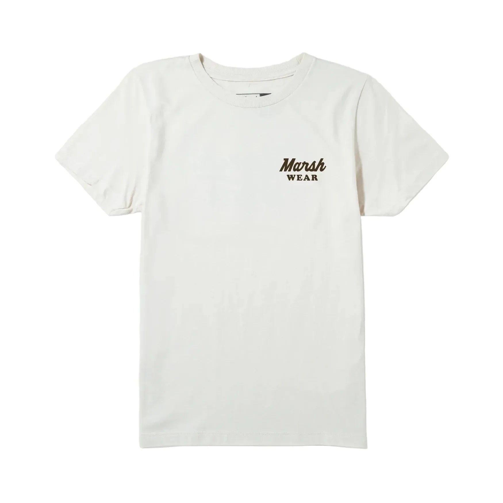 Boy's Marsh Wear Natural Heather Heritage Lab Short Sleeve T-shirt BWT4027-NATH