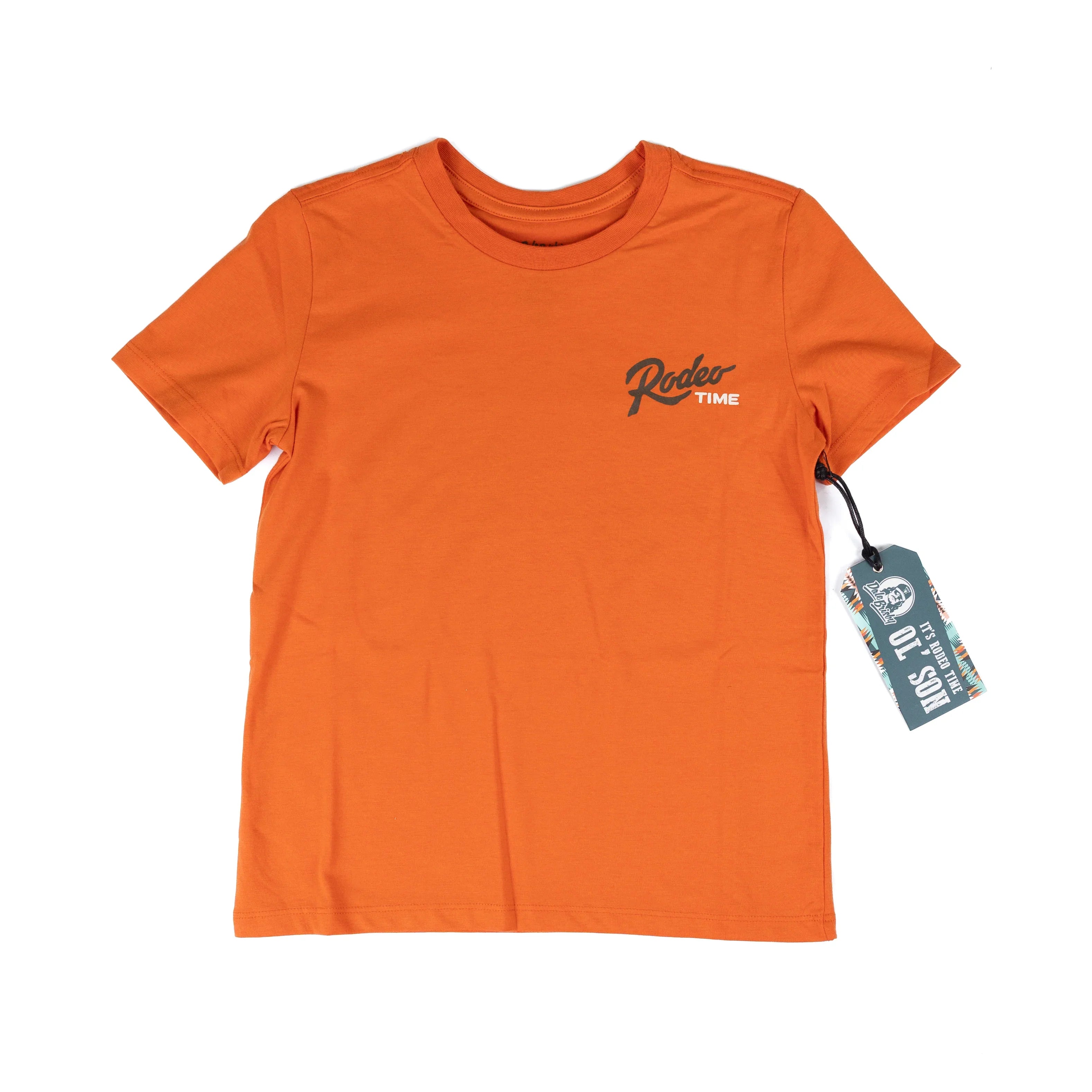Boy's Rock and Roll Denim Short Sleeve Dale Brisby Graphic T-shirt BB21T09168