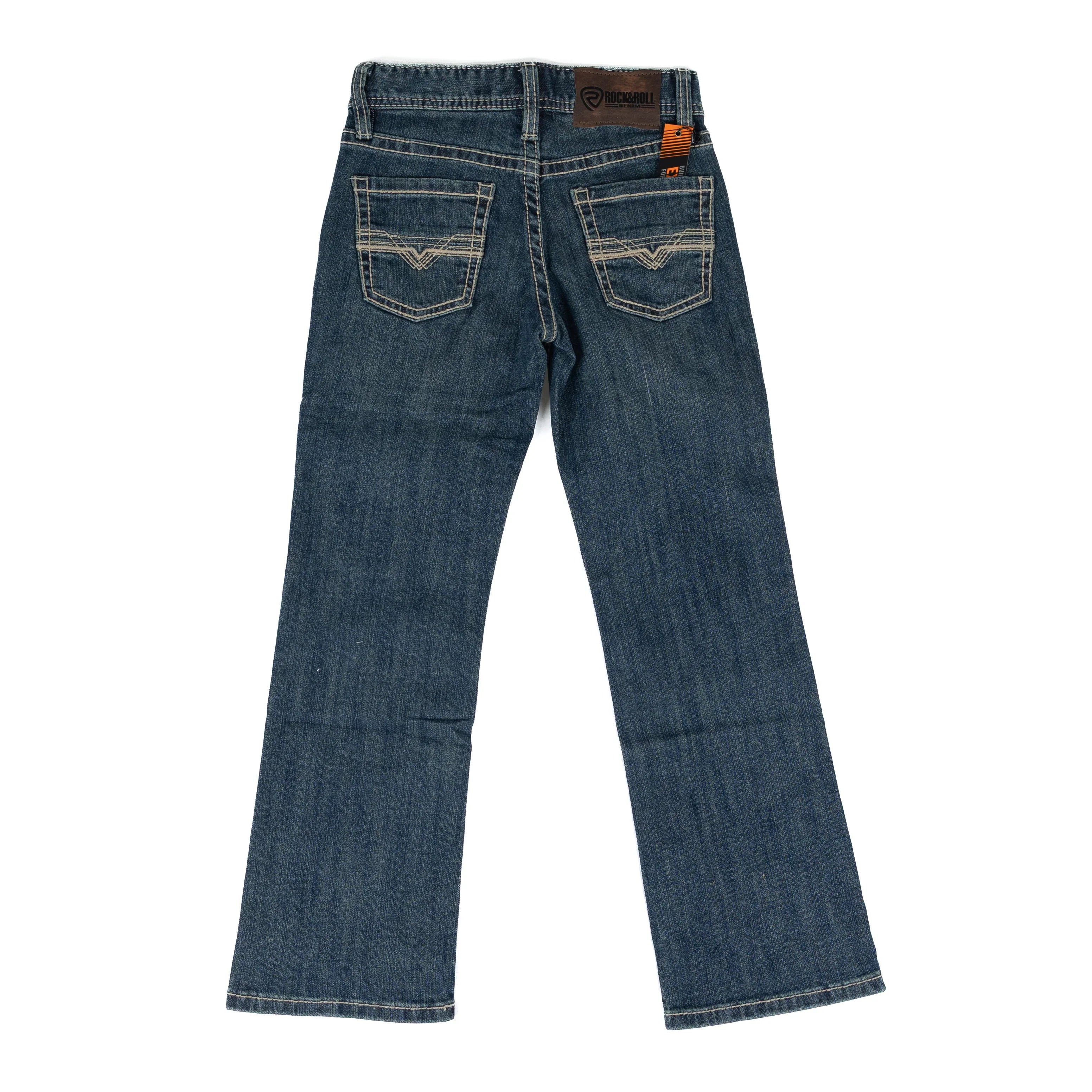 Boy's Rock and Roll Regular Fit BB Gun Bootcut Jeans BB0BD09114