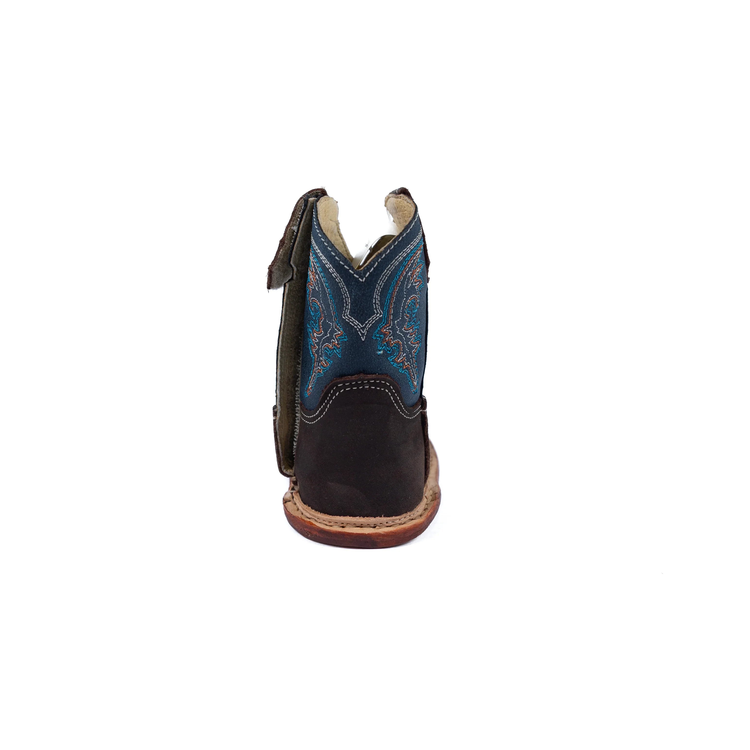 Boy's Roper Infant Square Toe Western Boots with Blue Top 09-016-9992-0481