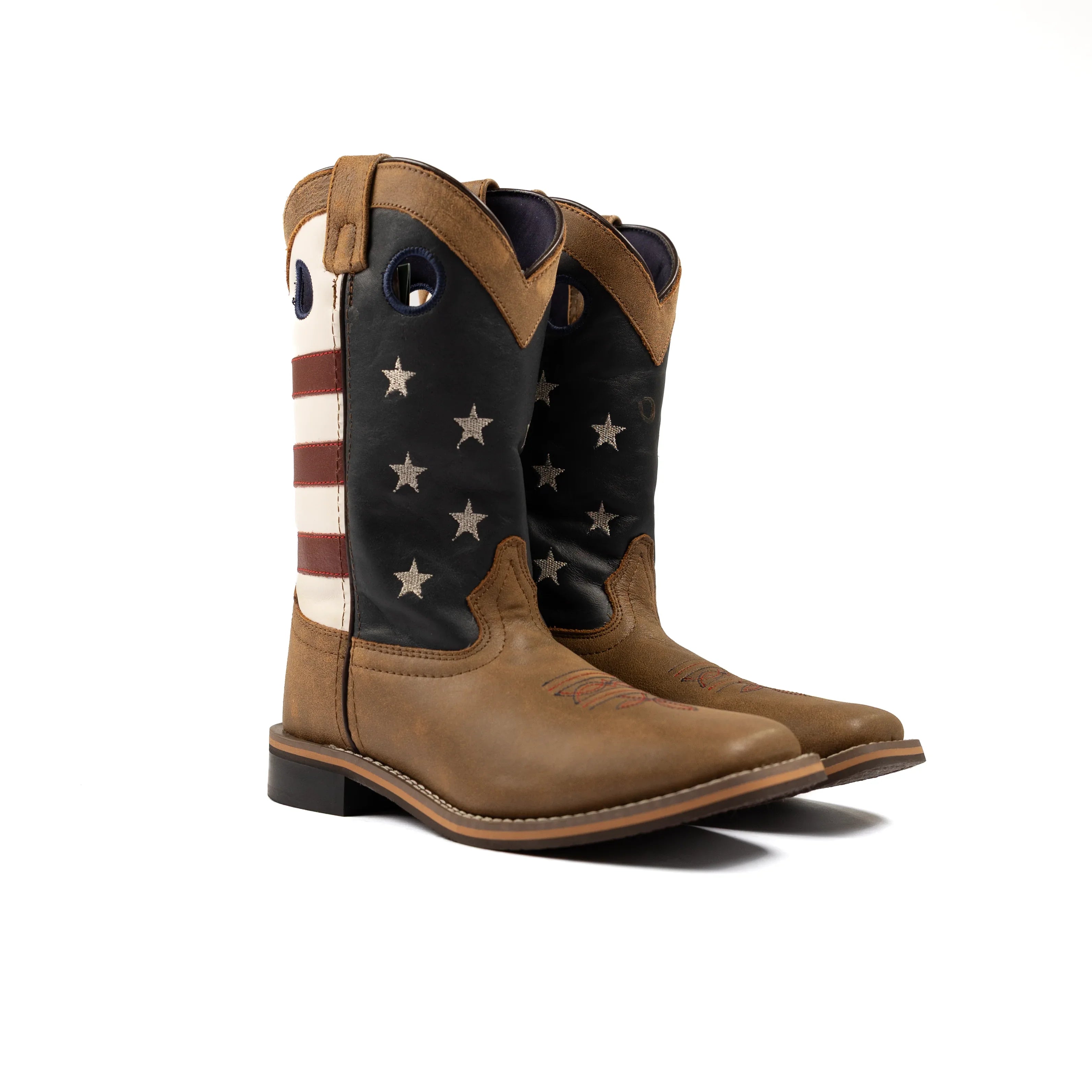 Boy's Smokey Mountain Stars and Stripes Boots