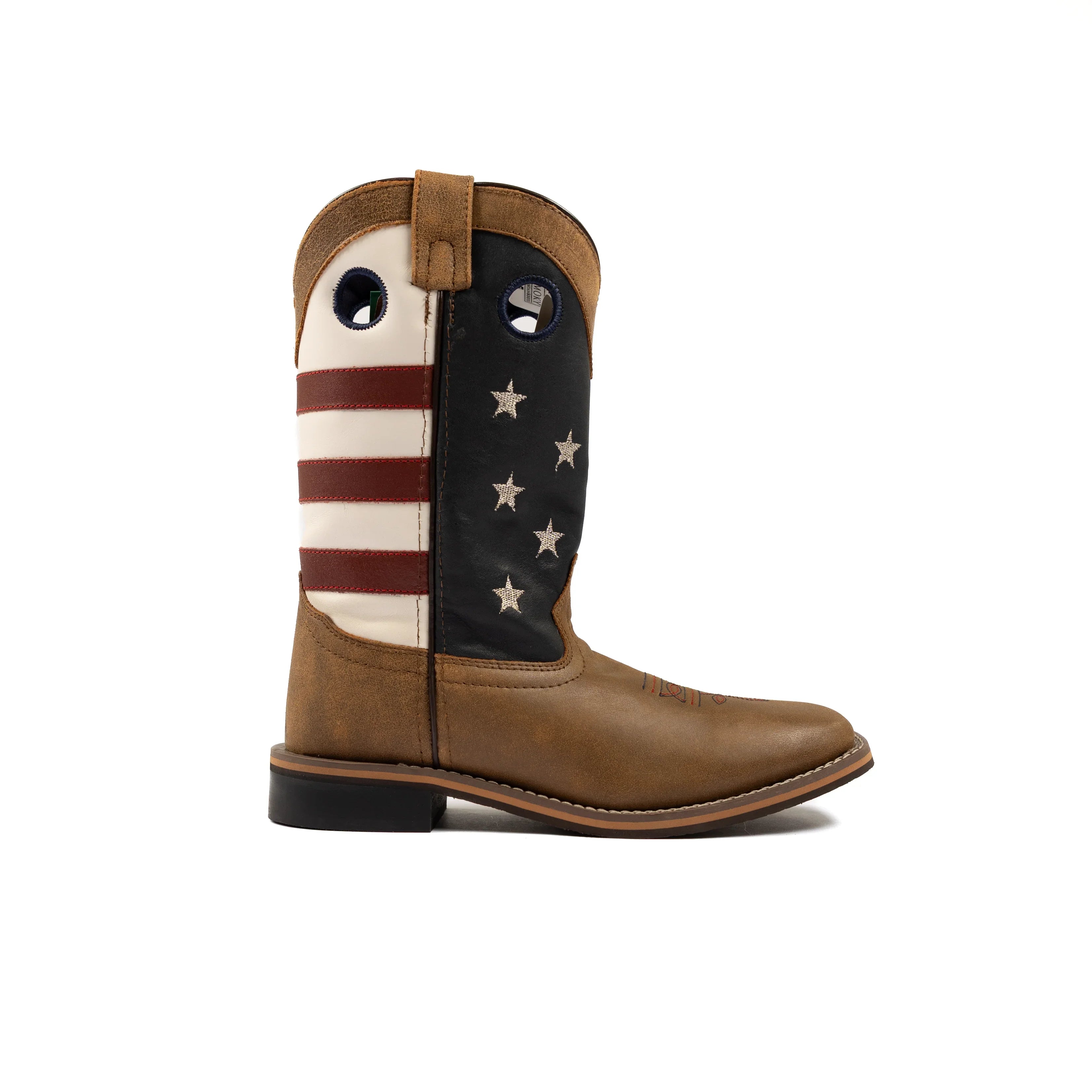 Boy's Smokey Mountain Stars and Stripes Boots