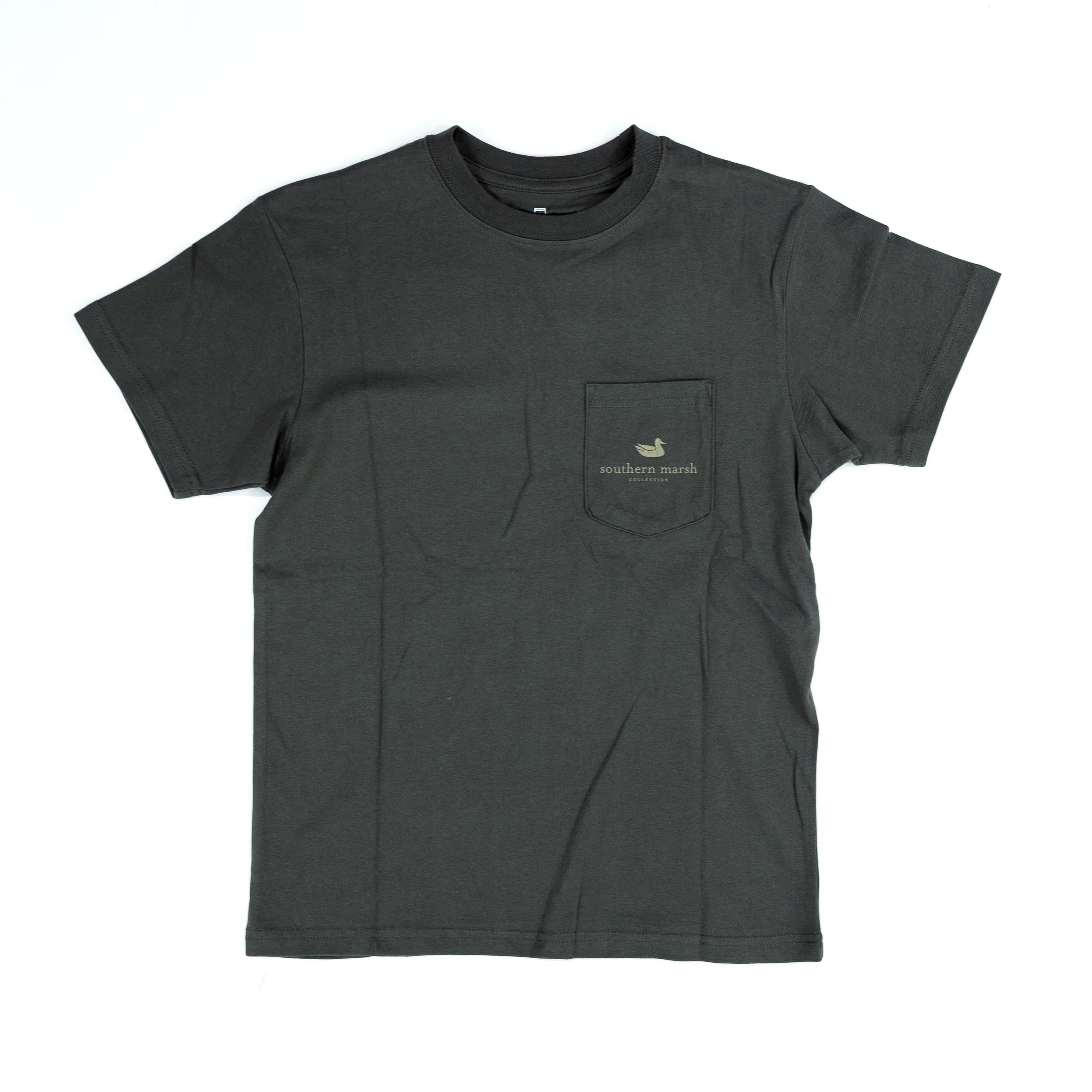 Boy's Southern Marsh Grey Duck OG Camo T-shirt YADOC-IGY