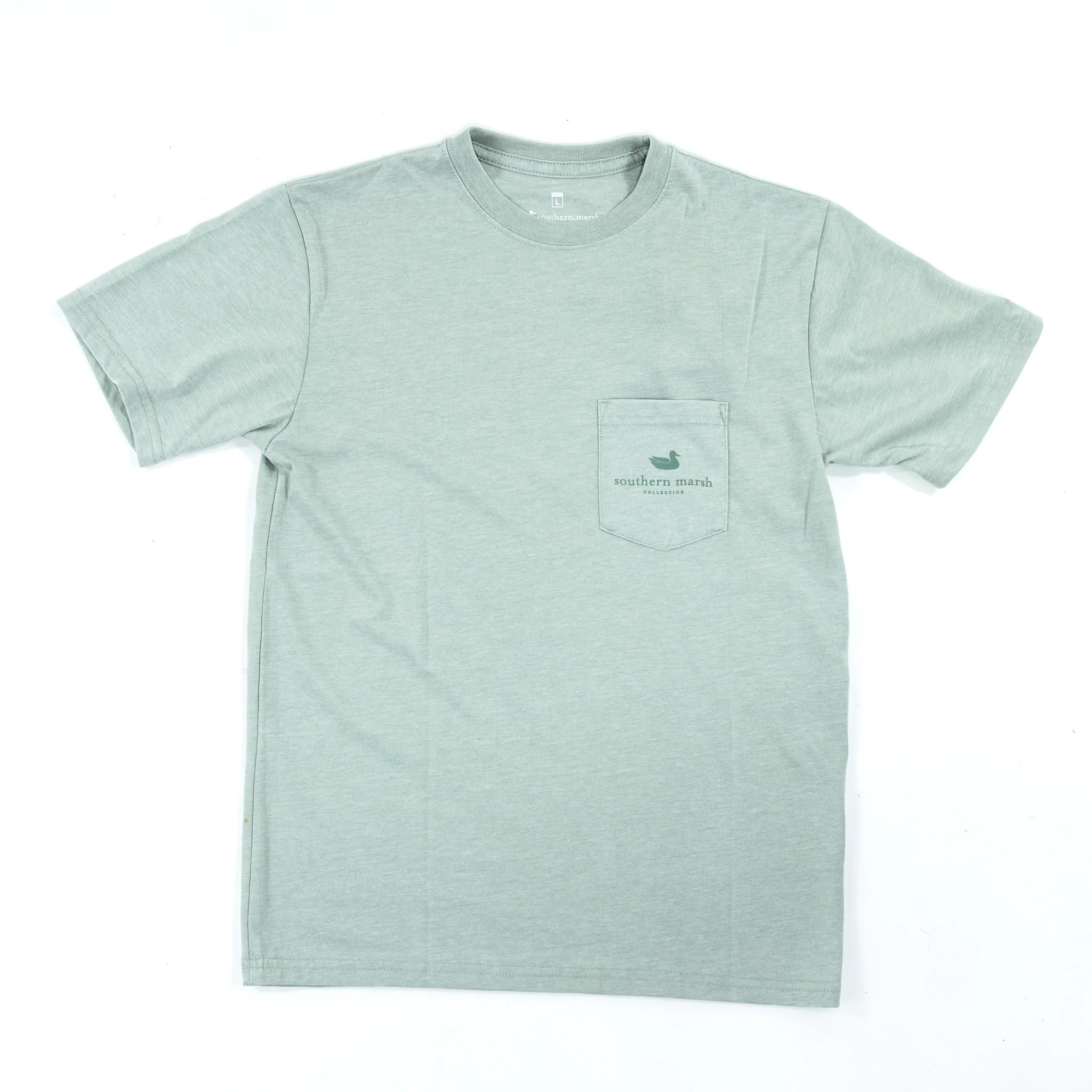 Boy's Southern Marsh Light Grey Field Sketches T-shirt YTWFS-GRY